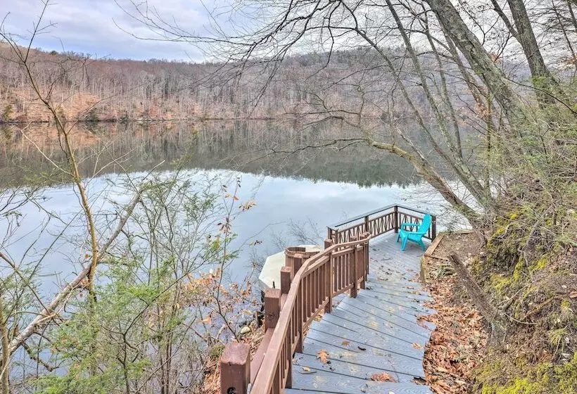 Waterfront Retreat W/ Boat Dock & Fire Pit!