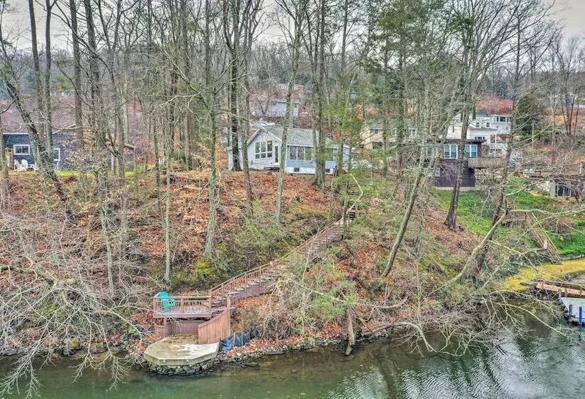 Waterfront Retreat W/ Boat Dock & Fire Pit!