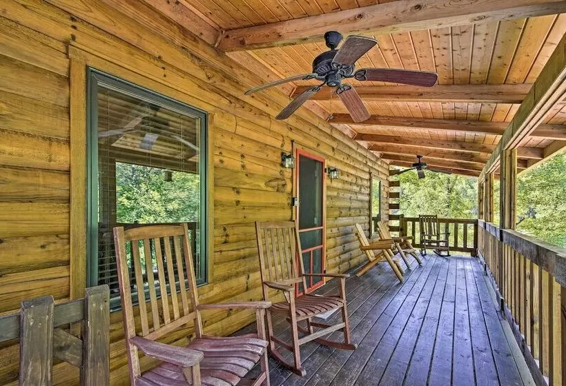 Rustic Andrews Cabin Rental W/ Deck + Fire Pit!