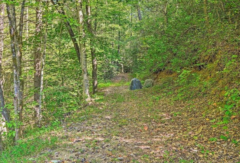 Rustic Andrews Cabin Rental W/ Deck + Fire Pit!