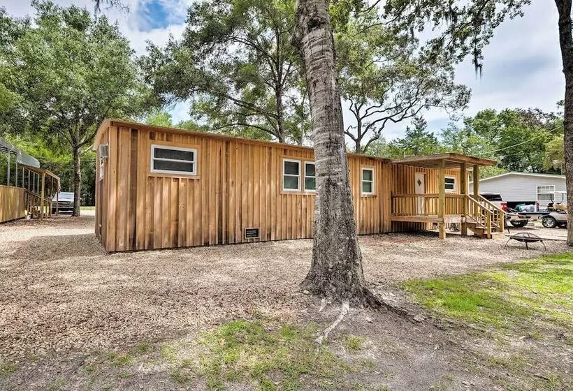 Cabin W/fire Pit, Walk To Steinhatchee River!