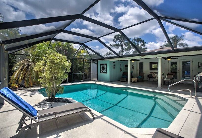 Cozy Naples Home W/ Lanai   1 Mi To Bluebill Beach