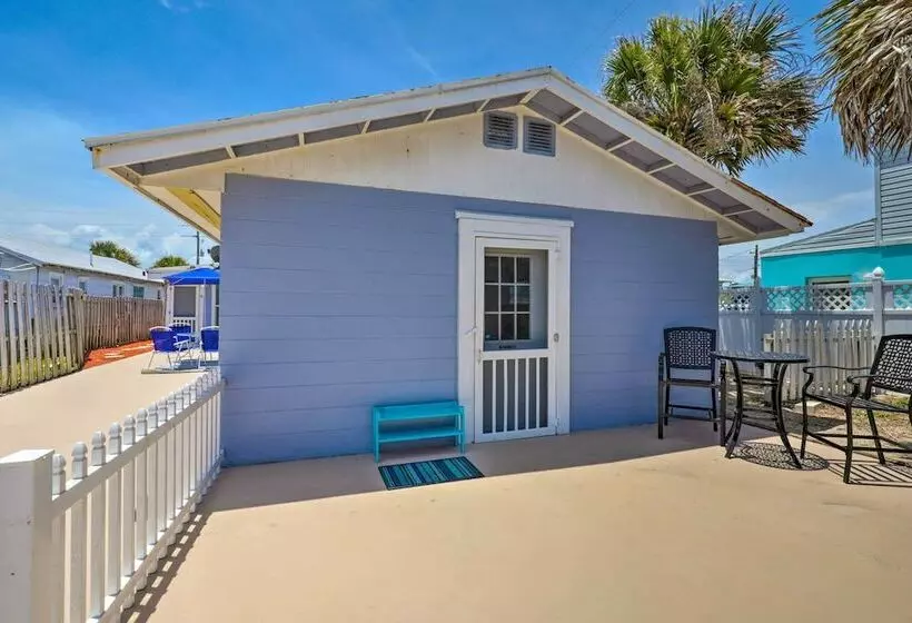 Beachfront Cottage In St Augustine   Pet Friendly!