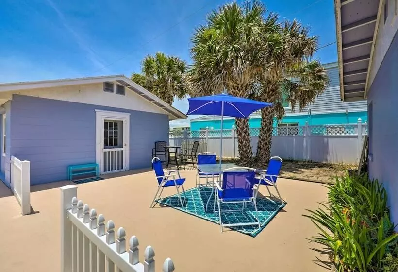 Beachfront Cottage In St Augustine   Pet Friendly!