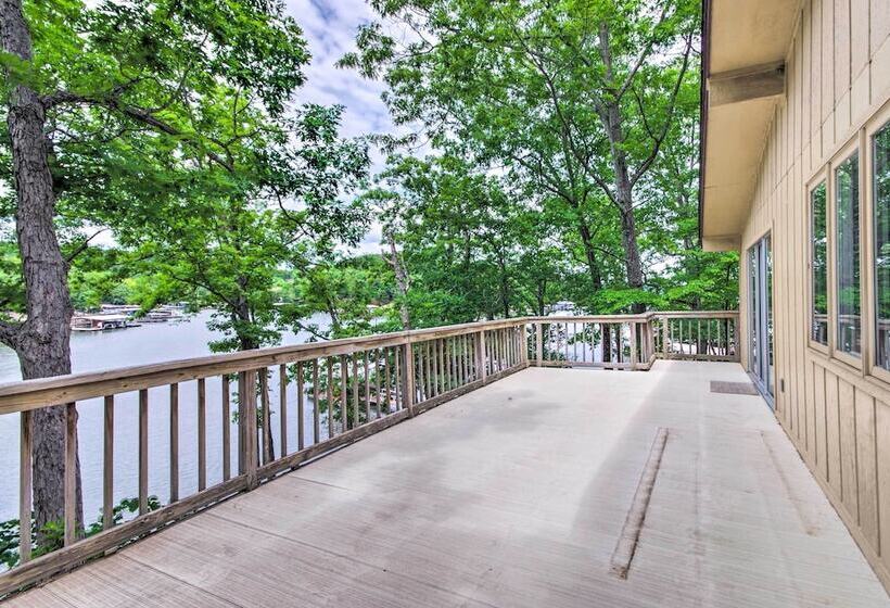 Porch, Dock & Deck: Lake Of The Ozarks Oasis!