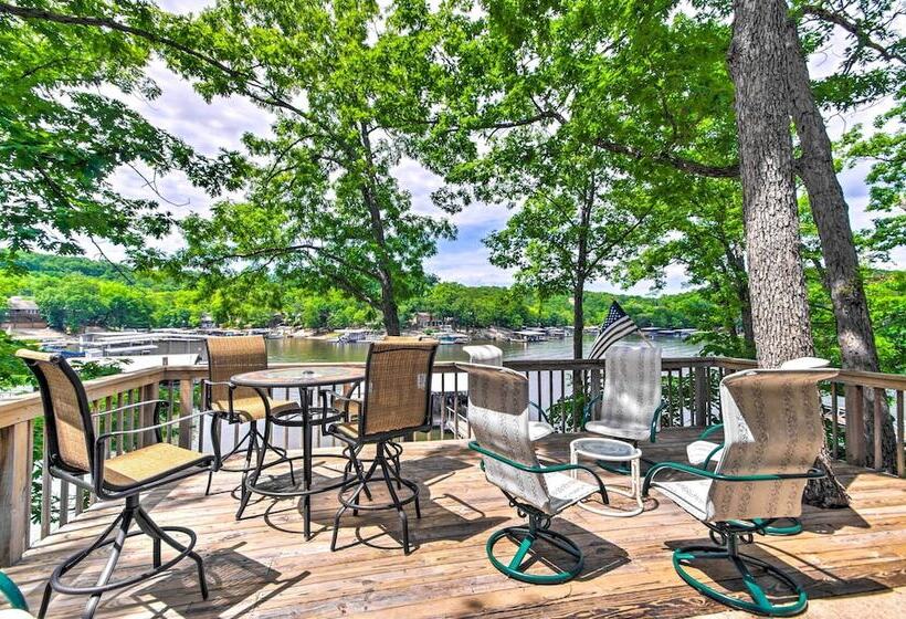 Porch, Dock & Deck: Lake Of The Ozarks Oasis!