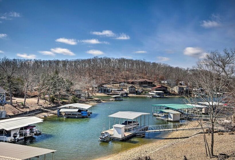 Dock & Fire Pit: Lakefront Rocky Mount Home!
