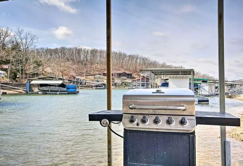 Dock & Fire Pit: Lakefront Rocky Mount Home!