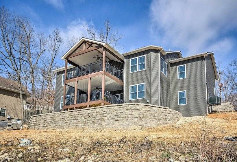 Dock & Fire Pit: Lakefront Rocky Mount Home!