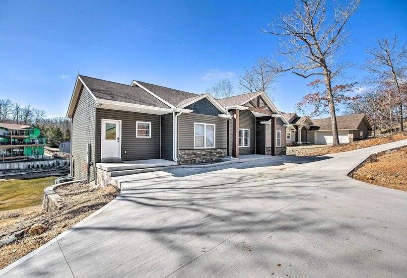 Dock & Fire Pit: Lakefront Rocky Mount Home!