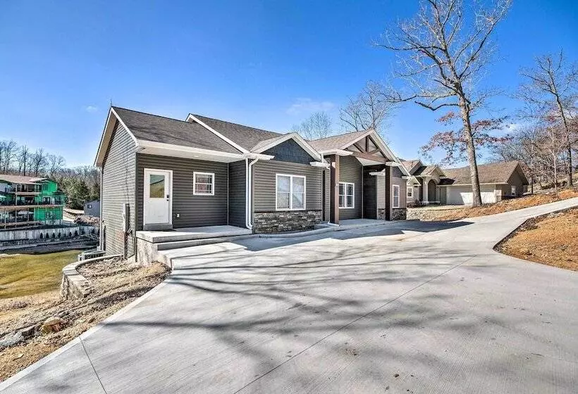 Dock & Fire Pit: Lakefront Rocky Mount Home!