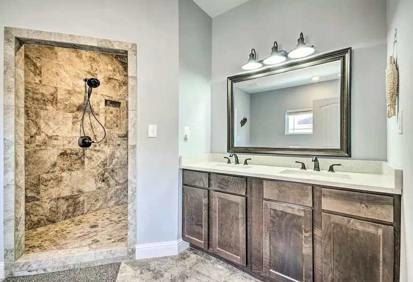 Dock & Fire Pit: Lakefront Rocky Mount Home!