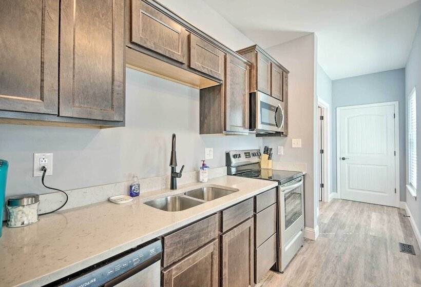 Dock & Fire Pit: Lakefront Rocky Mount Home!