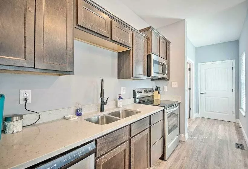 Dock & Fire Pit: Lakefront Rocky Mount Home!