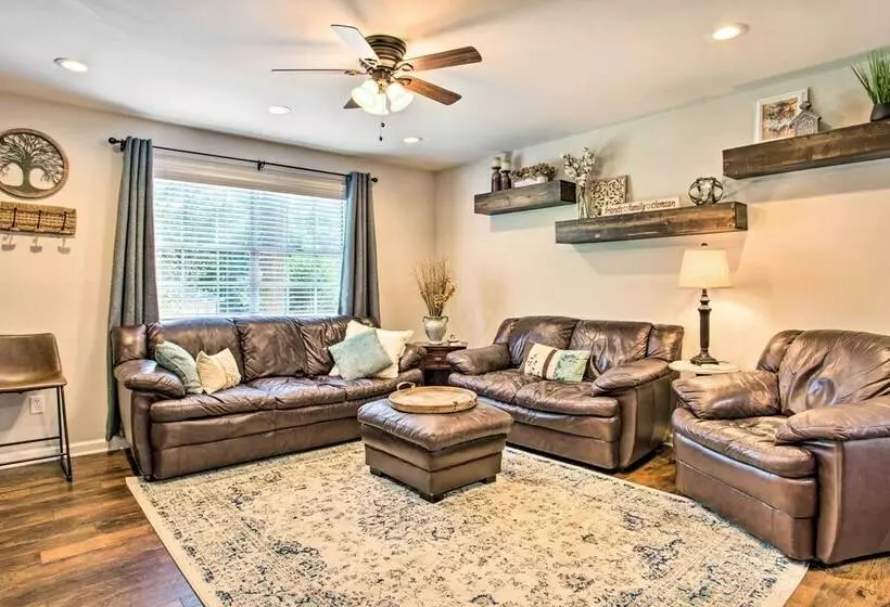 Modern Home W/ Yard + Deck, 1 Mi To Clemson U!