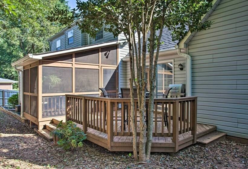 Modern Home W/ Yard + Deck, 1 Mi To Clemson U!