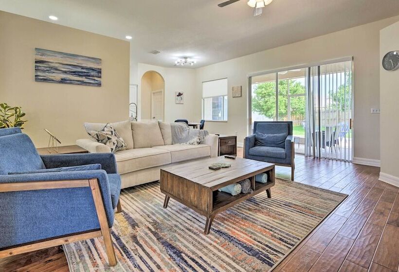 Modern Retreat W/ Screened Porch & Game Room!