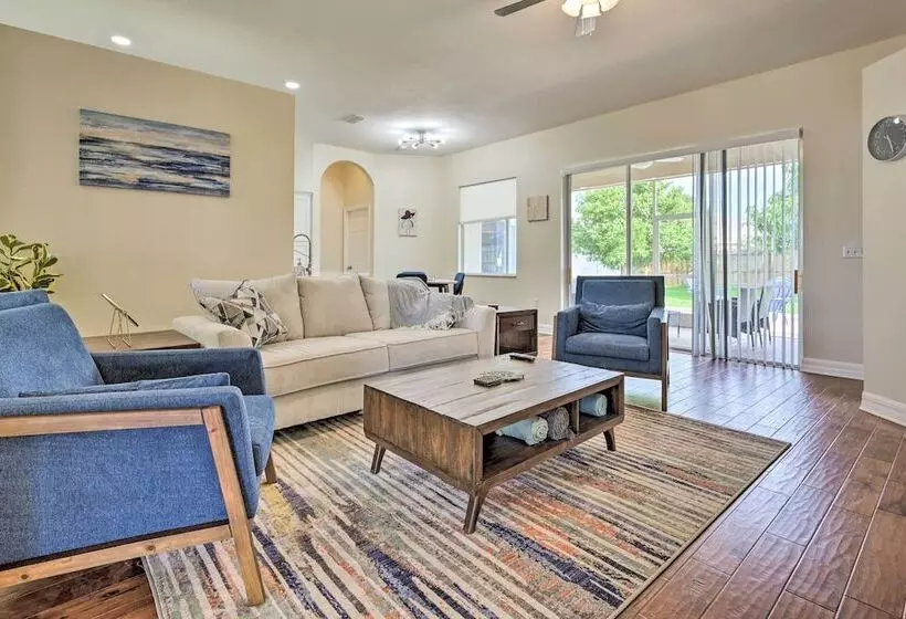 Modern Retreat W/ Screened Porch & Game Room!
