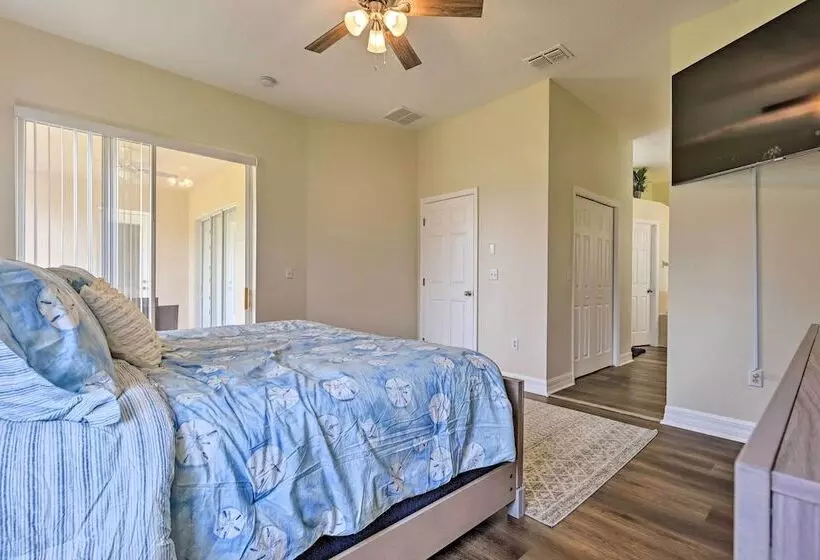 Modern Retreat W/ Screened Porch & Game Room!