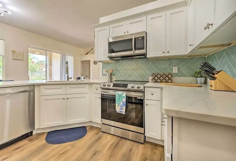 Modern Retreat W/ Screened Porch & Game Room!