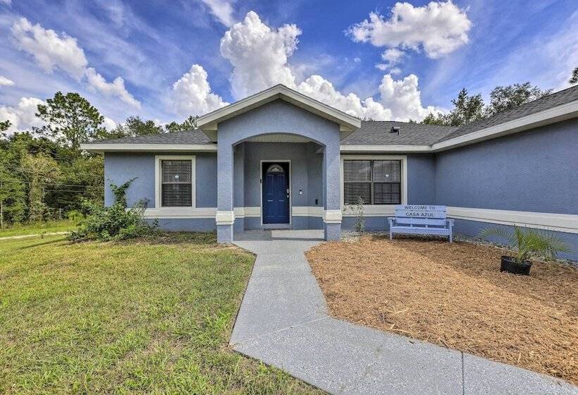 Ocala  Casa Azul : 7 Mi To World Equestrian Center