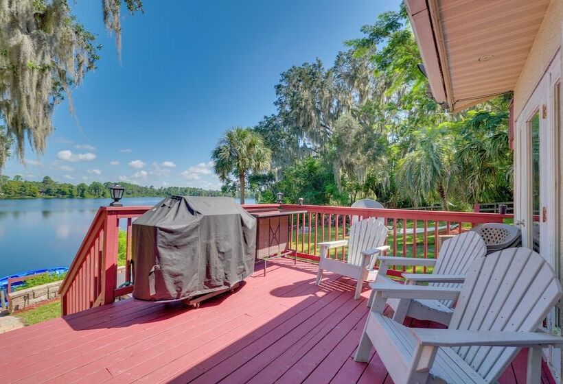 Ocklawaha Lake House W/ Private Hot Tub & Views!