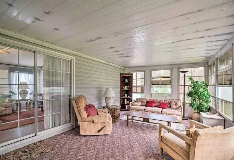 Peaceful Canal Front Retreat W/ Boathouse!