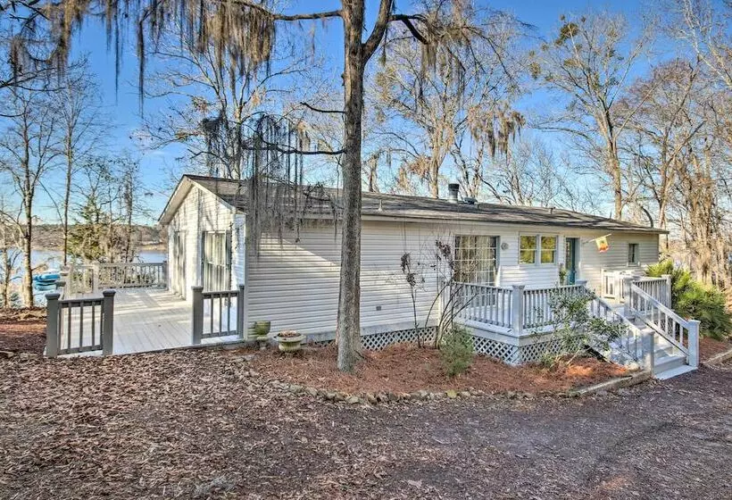 Waterfront Camden Home W/ Grill On Lake Wateree!