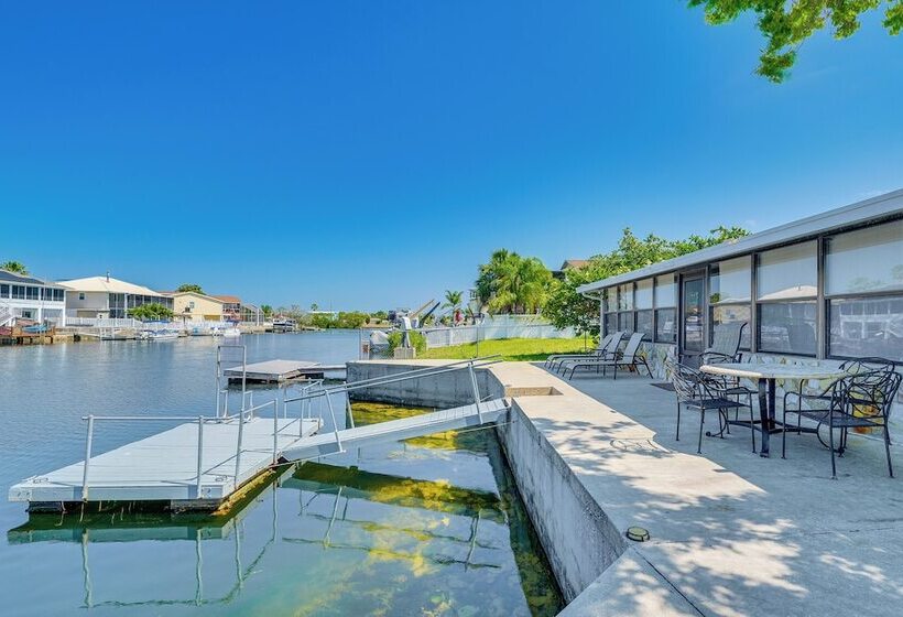 Waterfront Hernando Beach Home W/ Dock & Hot Tub!