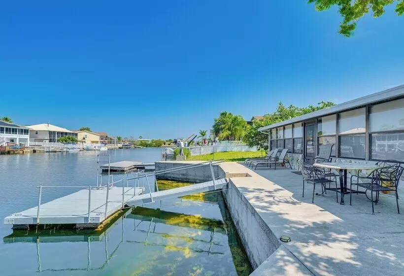 Waterfront Hernando Beach Home W/ Dock & Hot Tub!