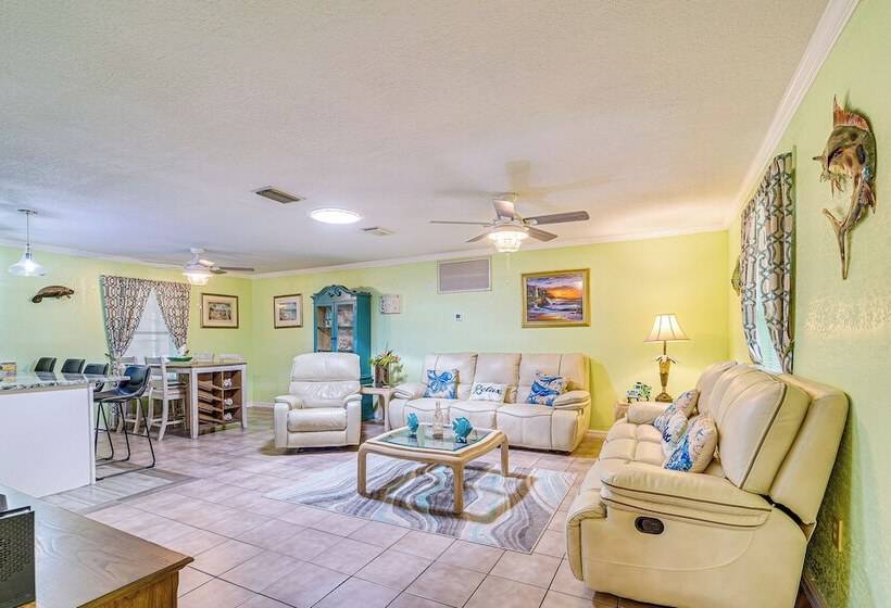 Waterfront Hernando Beach Home W/ Dock & Hot Tub!