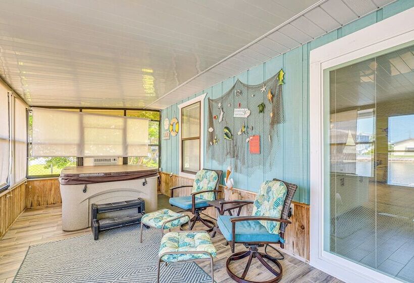 Waterfront Hernando Beach Home W/ Dock & Hot Tub!