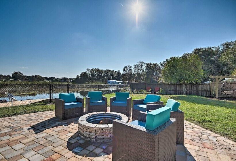 Waterfront Inverness Abode W/ Private Dock!