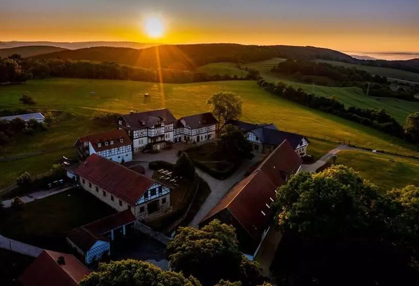 Aamiaismajoitus (B&B) Ferienhof Domäne Groschwitz