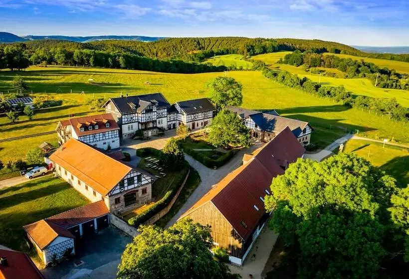 Aamiaismajoitus (B&B) Ferienhof Domäne Groschwitz