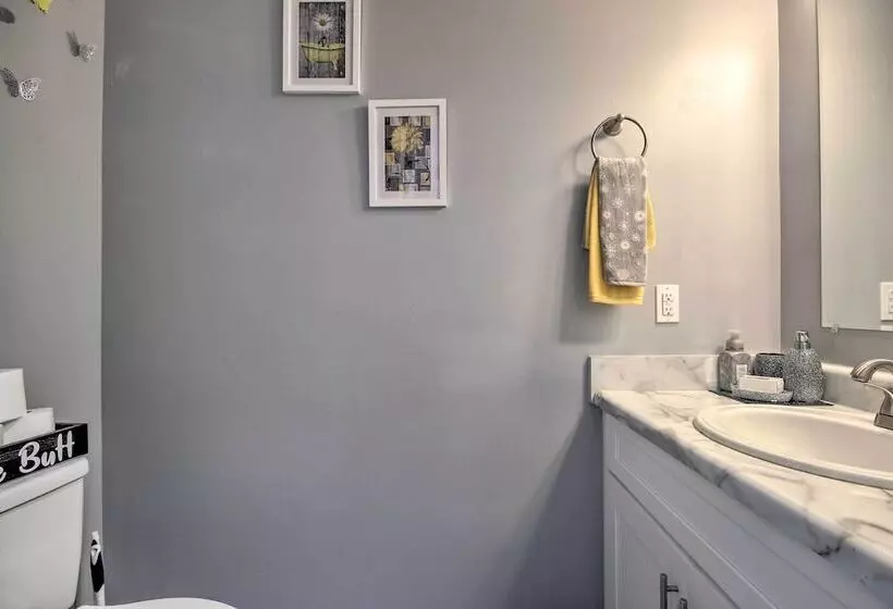 Bright Hopkins Home W/ Game Room & Fire Pit!