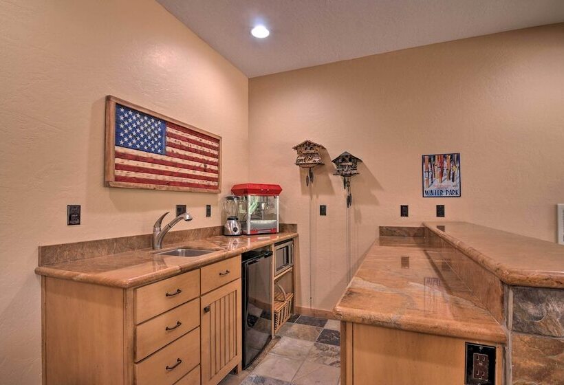 Duck Creek Village Chalet W/ Fire Pit & Decks