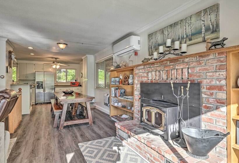 Furnished Deck & Nat L Forest Views: Arnold Cabin