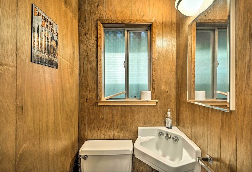 Furnished Deck & Nat L Forest Views: Arnold Cabin