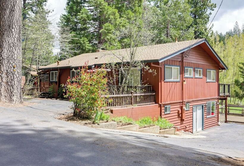 Furnished Deck & Nat L Forest Views: Arnold Cabin