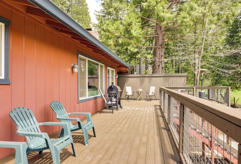 Furnished Deck & Nat L Forest Views: Arnold Cabin