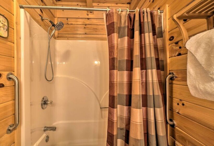 Inviting Sevierville Cabin W/ Deck & Hot Tub!