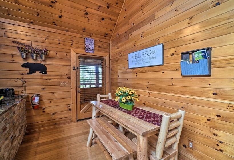 Inviting Sevierville Cabin W/ Deck & Hot Tub!