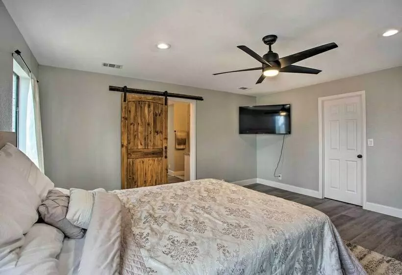 Modern Farmersville Home W/ Patio