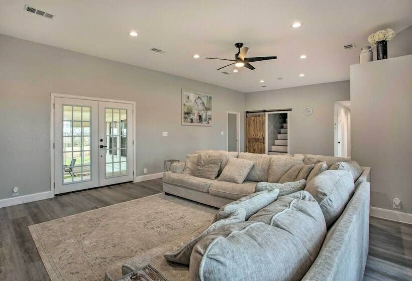 Modern Farmersville Home W/ Patio