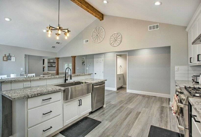 Modern Farmersville Home W/ Patio