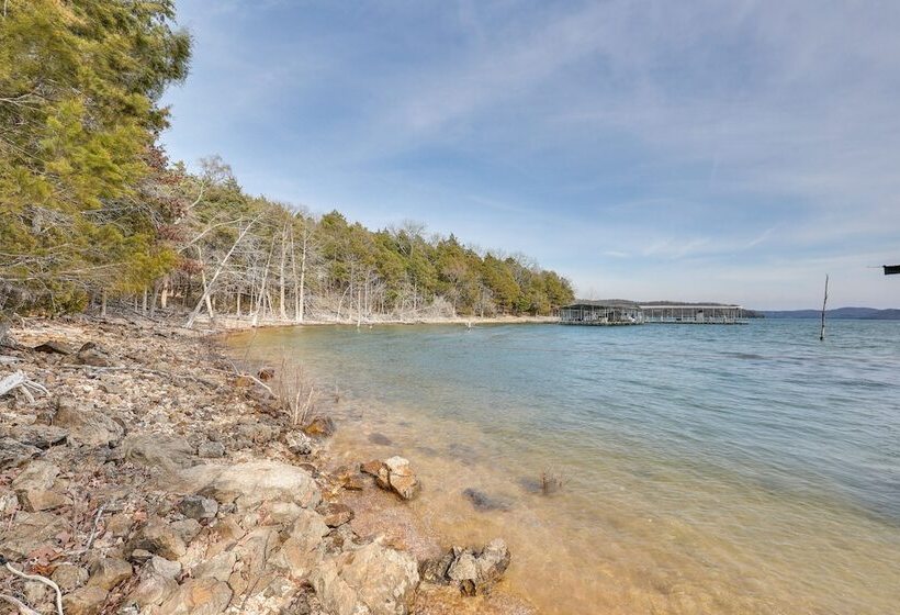 Waterfront Home On Beaver Lake W/ 2 Decks!