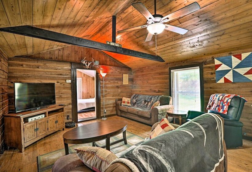 1950 S Serenity Pond Cabin W/ View: Peace & Quiet!