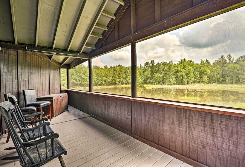 1950 S Serenity Pond Cabin W/ View: Peace & Quiet!