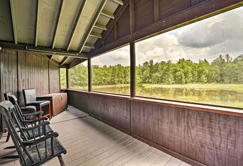 1950 S Serenity Pond Cabin W/ View: Peace & Quiet!